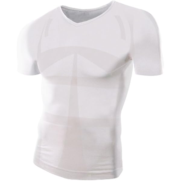 Amazon.co.jp: 【Amazon限定ブランド】加圧シャツ メンズ