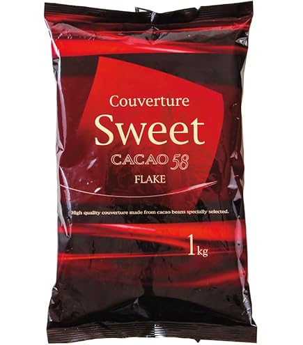 Amazon | 不二製油 クーベルチュールノワール55フレーク 1kg (夏季冷蔵