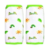 Eric Carle Reversible Car Seat Strap Covers 2 Sets by Eric Carle