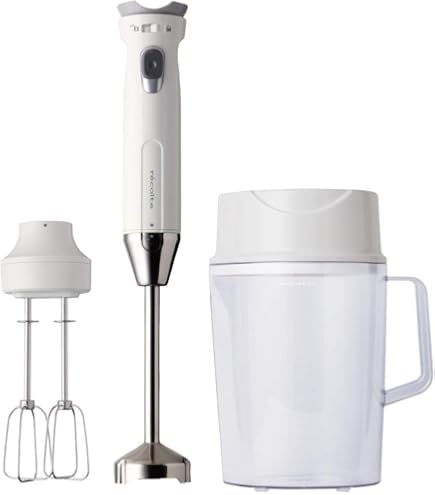 recolte レコルト ハンディブレンダー スリム ホワイト 51MaCvH97mL._AC_UL495_SR435,