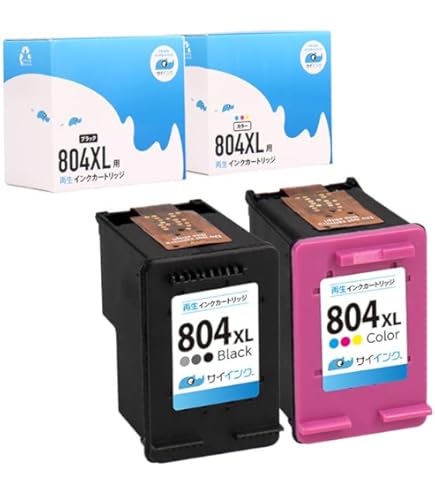 HP 804 インクカートリッジ 60個セット Amazon.co.jp: HP 804 純正 インクカートリッジ カラー T6N09AA【国内