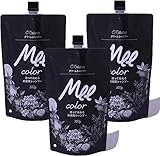 [Mee Color] [ミーカラー] 【3個セット】クリームシャンプー MEE color(ブラック,350g)