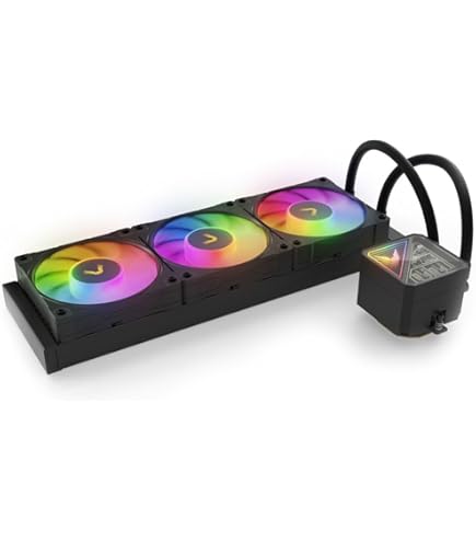 Amazon.co.jp: Valkyrie Syn 360 ブラック - AIO CPUリキッドクーラー