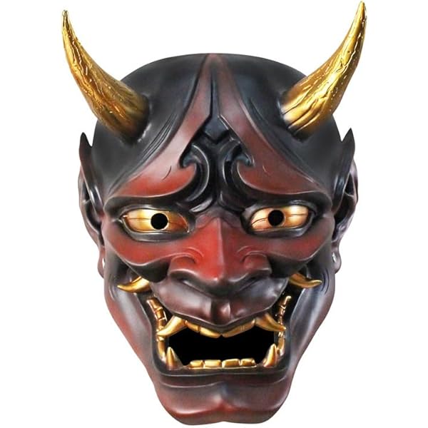 Amazon.co.jp: [Neping] はんにゃ 鬼のお面 般若のお面 鬼 マスク