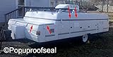 Coleman Fleetwood Popup Trailer Roof Seal & Storage Bin Seal Combo ABS by Unknown