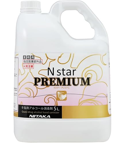 Amazon.co.jp: ニイタカ 手指消毒用 エヌスター 5L : ドラッグストア