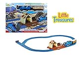 Electric train toy with light sound and tracks - join us on the journey thru the rocky dinosaur moun