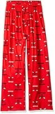 ユースBoys 8 – 20 NBA Bulls Sleepwear All Over Print Pant L レッド