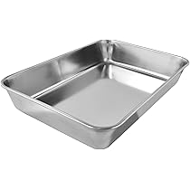 特価！！！ステンレス　バット　19枚！ Amazon｜PRO SERIES 19-0ステン 角バット 6枚取｜バット