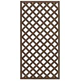 ＜レシナg＞ 樹脂製 ウッドプララティス （1800×900mm／ウォルナット） フェンス DIY 園芸 ガーデニング 人工木 防腐 樹脂 雨に強い 旭興進株式会社 JJ PROHOME