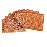 Demiawaking ユニバーサル基板 PCB回路基板 プリント基板7×9cm 厚さ1.2mm 10枚セット