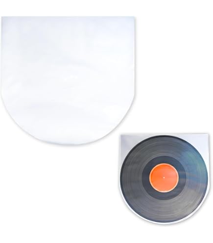 Amazon.co.jp: 【レコード袋】12インチ LPレコード用 本体側開閉自在