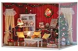 ドールハウス　手作りキットセットミニチュア　完璧なクリスマス