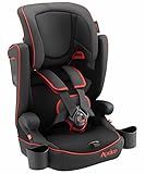 Aprica (アップリカ) エアグルーヴ AGブラック 軽量ジュニアシート 1歳頃からのロングユース仕様 (両サイドドリンクホルダー付き&洗濯機で洗えるシートカバー) 93501