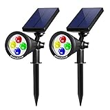 InnoGearスポットライトソーラーライト屋外景観照明防水壁ライトセキュリティNight Lights