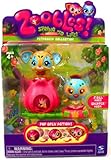 Zoobles Bird and Cat + Happitats (Colors Vary) [並行輸入品]