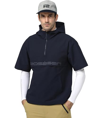 Amazon.co.jp: ROSASEN（ROSASEN） ゴルフウェア アウター 保温 ダブル