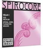 Amazon.co.jp: Thomastik チェロ弦 SPIROCORE スピロコア GC線セット