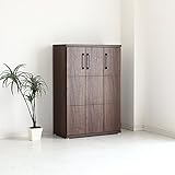 靴箱 下駄箱 シューズボックス 玄関 収納 幅80cm 完成品 開き戸 板戸