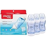 Playtex Ventaire Advanced Bottle, Blue, 9 Ounce (Pack of 3)