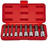 Sunex 9929 Sunex 9929 Triple Square Bit Socket Set, 4-Inch, 9-Piece [並行輸入品]