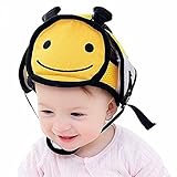 Burning Go ベビー ヘルメット 幼児 ヘッドガード 帽子 室内 可愛い 洗える 頭保護 怪我防止 軽量 通気