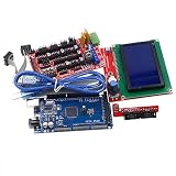 Mega 2560 R3 Mega2560 REV3 +1個RAMPS1.4コントローラー+ RAMPS1.4 LCD 12864 3Dプリンターキット用LCDReprap MendelPrusa
