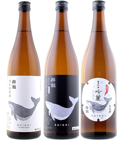Amazon.co.jp: 酔鯨(すいげい) 純米大吟醸 象 Sho 720ml : 食品・飲料
