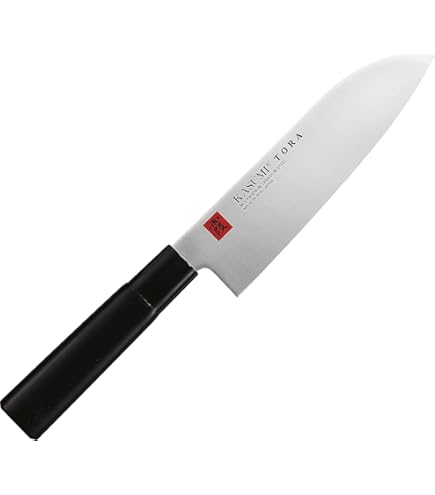 Amazon｜片岡製作所 三徳包丁 ブラック 175mm TAMAHAGANE 粲 響十 SNK