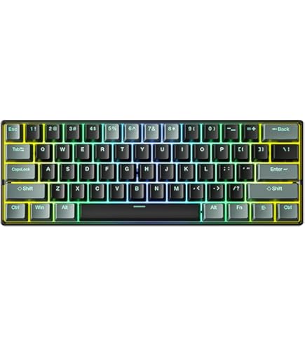 【未使用】 Adelie キーボード A.JAZZ AK820 有線メカニカルキーボード明月軸 75% 81キーUSB