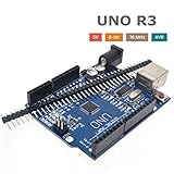 SmartFuture UNO R3 MEGA328P CH340G Arduino用ATmega328P開発ボード、USBケーブル対応[並行輸入品]