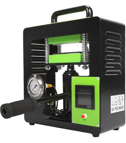 Fishawk 10トンロジン熱プレス機、LCD手動油圧熱プレス機 Amazon.co.jp: 10トンロジン熱プレス機、LCDデジタルコントロール