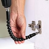 フレキシブルエクステンションシャフトビットスクリュードライバビットは12個のホルダを備えていますドリルビットは磁気式クイック接続ドライブシャフトチップセット