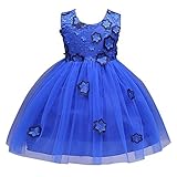 JIANLANPTT DRESS ガールズ カラー: ブルー