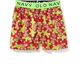 オールドネイビー OLD NAVY/ プリントウーブンボクサー1-パック ジンジャーブレッドマン 下着 XL【並行輸入】