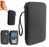 FitSand ( TM ) Travel Carryジッパーポータブル保護ハードケースカバーボックスfor Texas Instruments ti-15 Explorer Elementary電卓