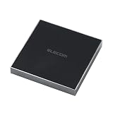 エレコム ワイヤレス充電器 急速 10W/7.5W/5W出力 置くだけ充電 Qi認証 Type-C入力 卓上 メタル筐体 滑り止めパッド C-Cケーブル付き [iPhone SE3/SE2/13/12、AirPods、Galaxy、Xperia等 各種対応] ブラック W-QA22BK