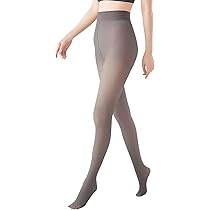 【15℃〜25℃に最適】透け感タイツ ストッキング 裏起毛 伸縮性 美脚 厚手 Amazon | [YUMISS] 透け感タイツ ストッキング【美脚美尻