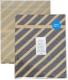 山陽製紙 crep ピクニックケース 2枚組 ネイビー&ブルーグレー M PC-STRIPE-NV&BG-M