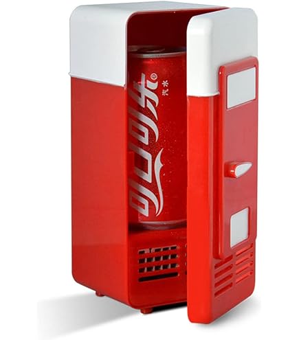 Amazon | ミニ冷蔵庫、カウンタートップ冷蔵庫、コカコーラカー