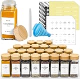 スパイスボトル 調味料入れ 120ml ガラス製保存容器 調味料ケース 多段階調味料穴 粉末調味料ボトル スパイス入れ 調味料ストッカー 調味料缶 おしゃれ セット 家庭キッチン用 料理用 12個セット