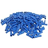 240pcs FDFD 2から250熱収縮バット圧着前の絶縁端子ブルー