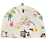 Polarn O Pyret記念ラベルEcoキャップ(新生児) カラー: ホワイト