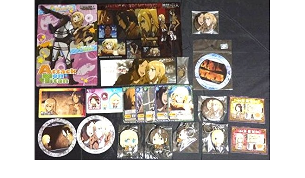 Amazon 進撃の巨人 ユミル クリスタ ユミクリ グッズ セット アニメ 萌えグッズ 通販