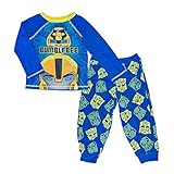 Komar Kids 2 Piece Top & Pant Sleepwear Set for Boys (5 Blue (Transformers)) [並行輸入品]