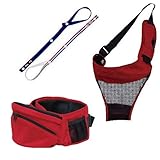 POLBAN　ポルバン　ポーチ本体・シングルショルダーセット（レッド）おもちゃホルダー付