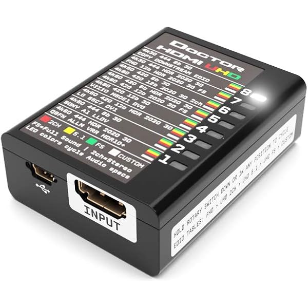 Amazon.co.jp: HDFury 8K VRR対応高性能マトリックス切替・分配器 eARC