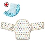 首かっくんにならないヘッドサポート&よだれパッド　(ラビット・ベージュ)