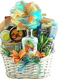 Gift Basket Drop Shipping SeScSa Seaside Scent-sation, Tropical Spa & Gourmet Gift Basket