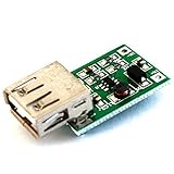 USB出力付き0.9-5V〜5V 600mA DC-DCステップアップ昇圧電圧コンバータモジュール